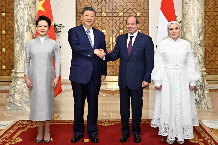 习近平同埃及总统塞西会谈