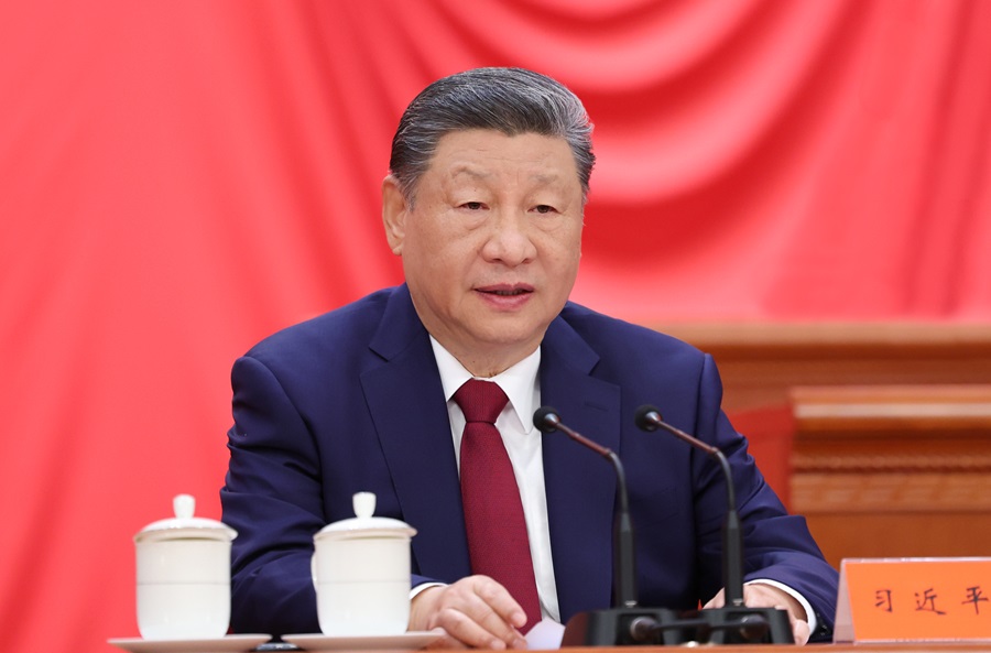 习近平出席纪念中国工农红军长征胜利90周年大会并发表重要讲话
